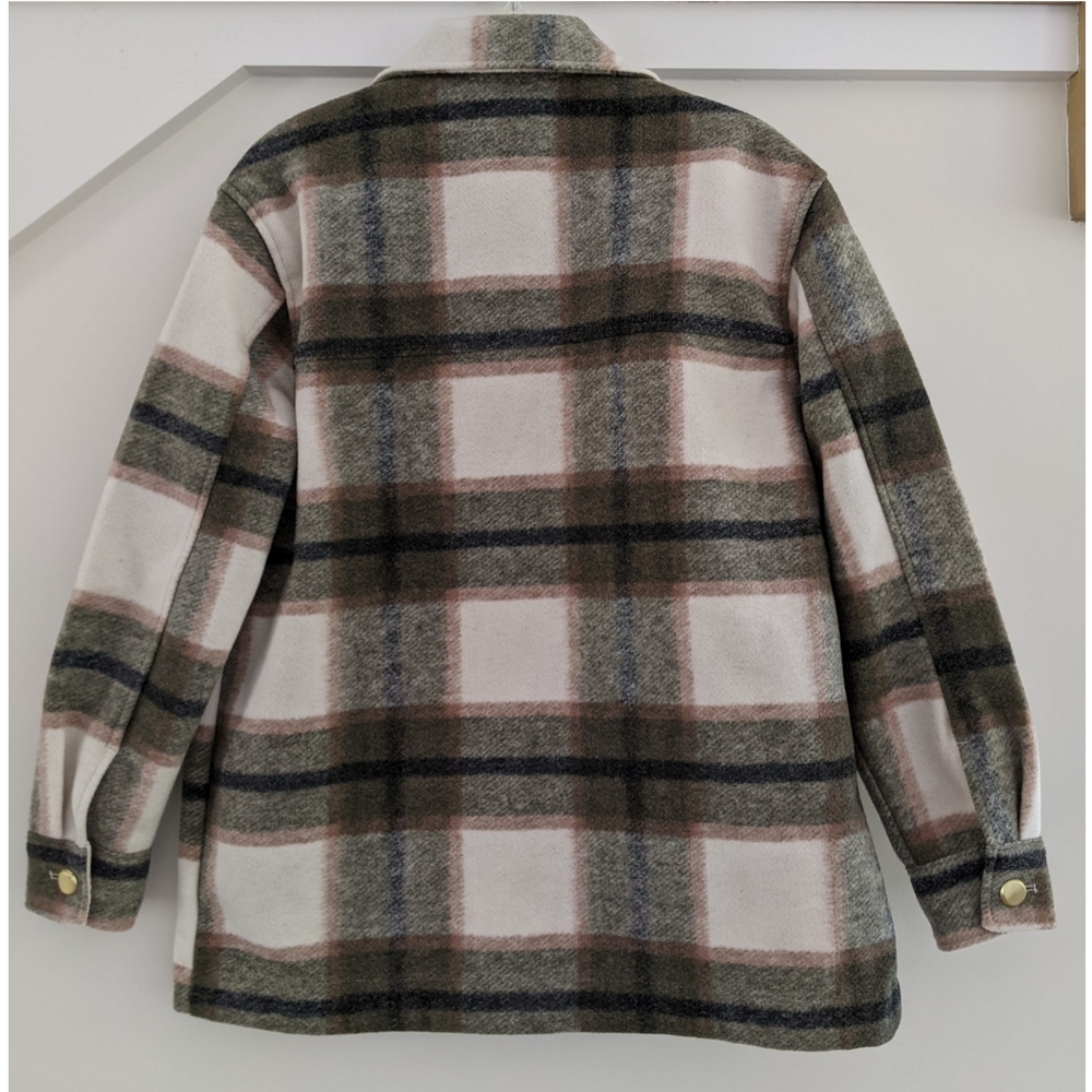 Joie plaid shirt jacket - Picture 4 of 9